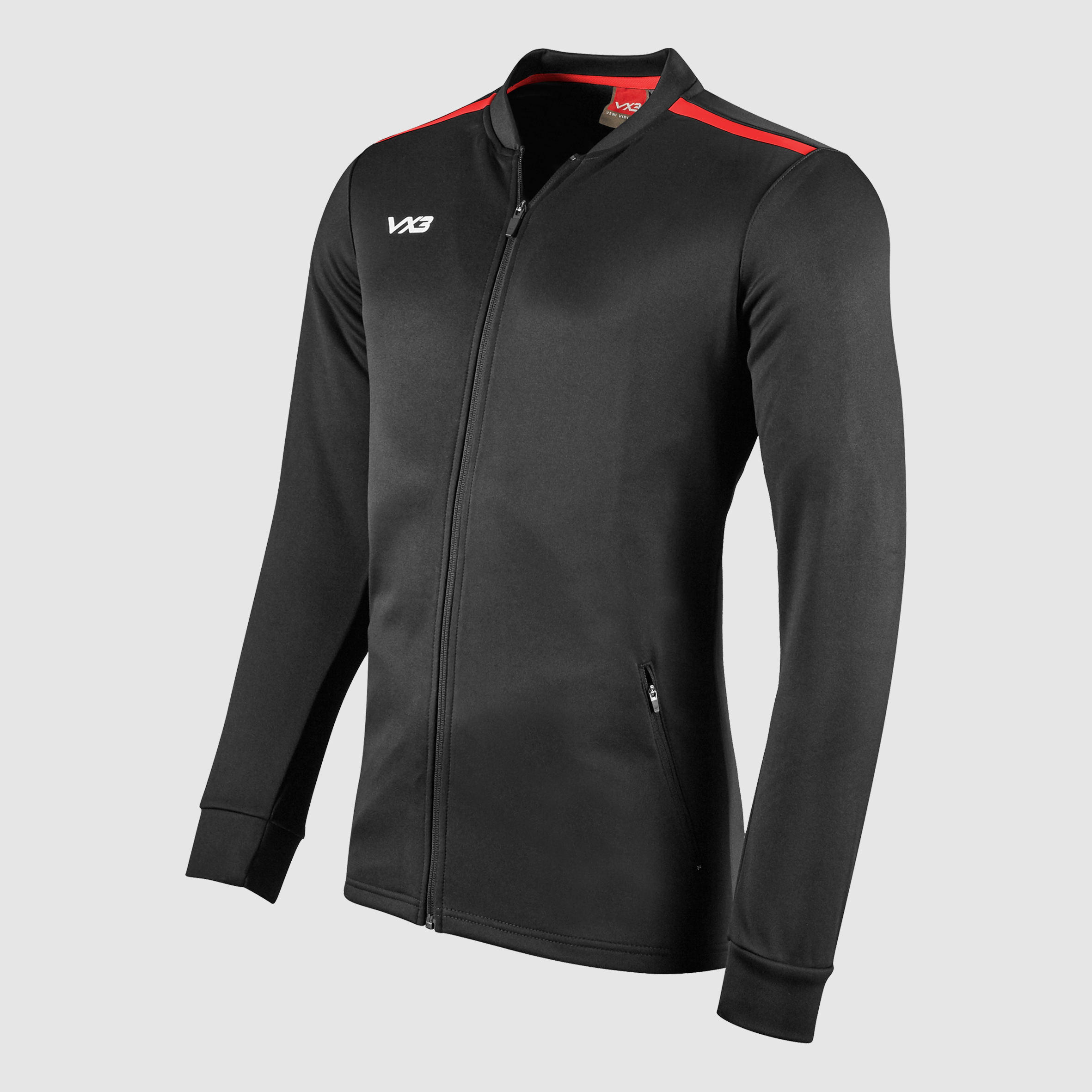 Fortis Presentation Jacket Black/Red