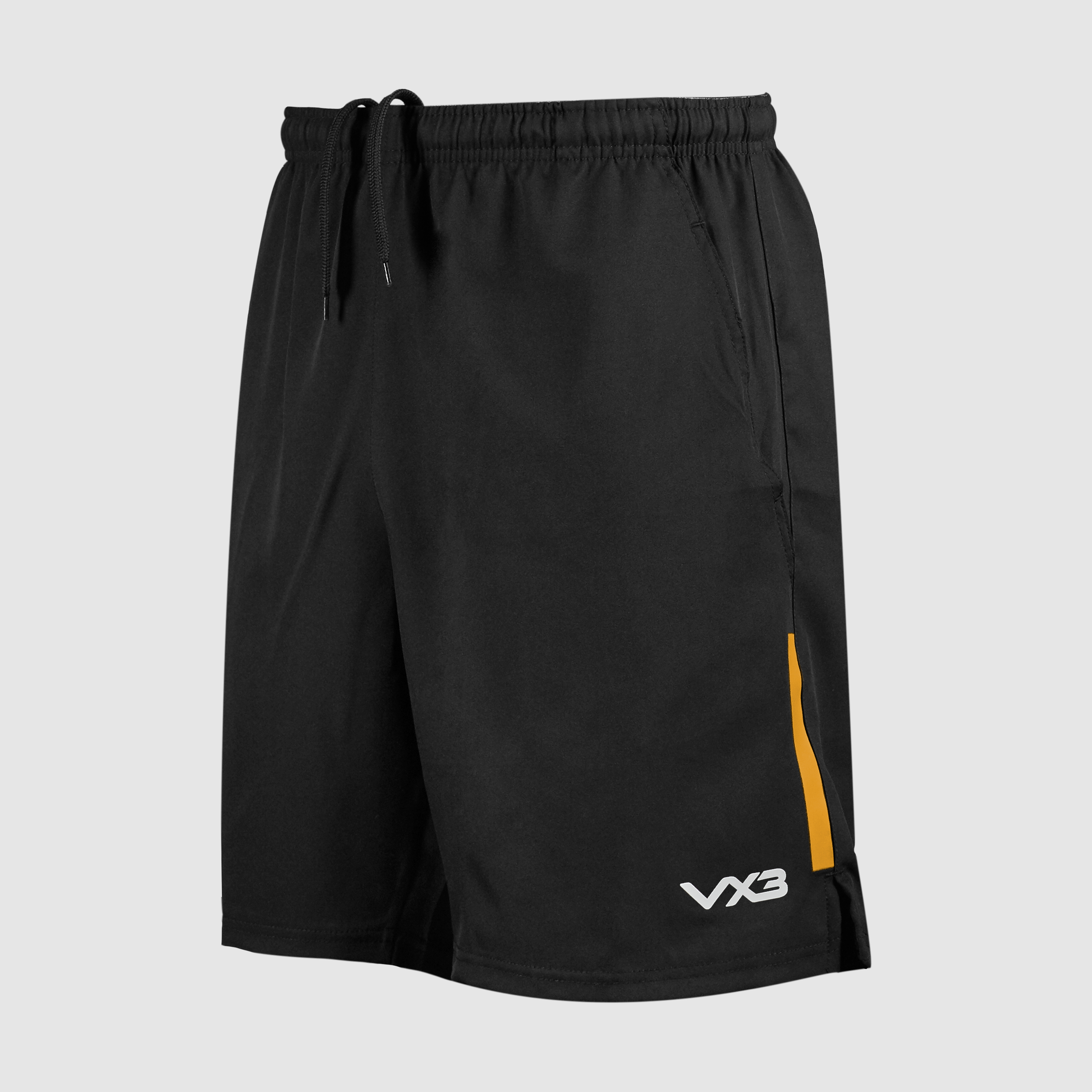 Fortis Travel Shorts Black Amber VX3 fortis-travel-shorts-black-amber-vx3