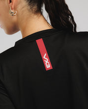Fortis Ladies Tee Black/Red