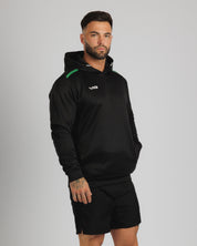 Fortis Hoodie Black/Emerald