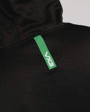 Fortis Hoodie Black/Emerald