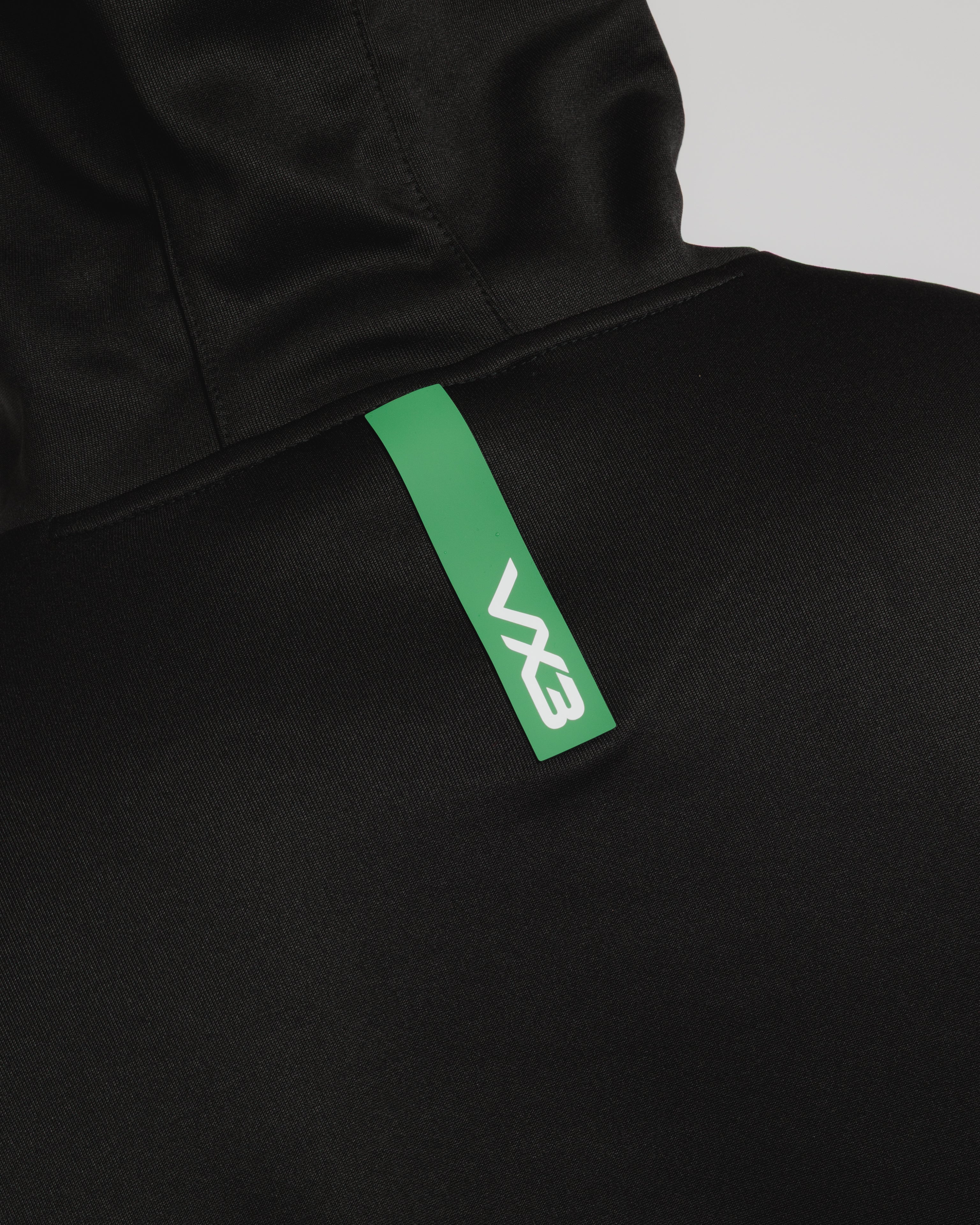 Fortis Hoodie Black/Emerald