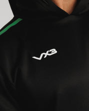 Fortis Hoodie Black/Emerald