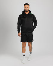 Fortis Hoodie Black/Emerald