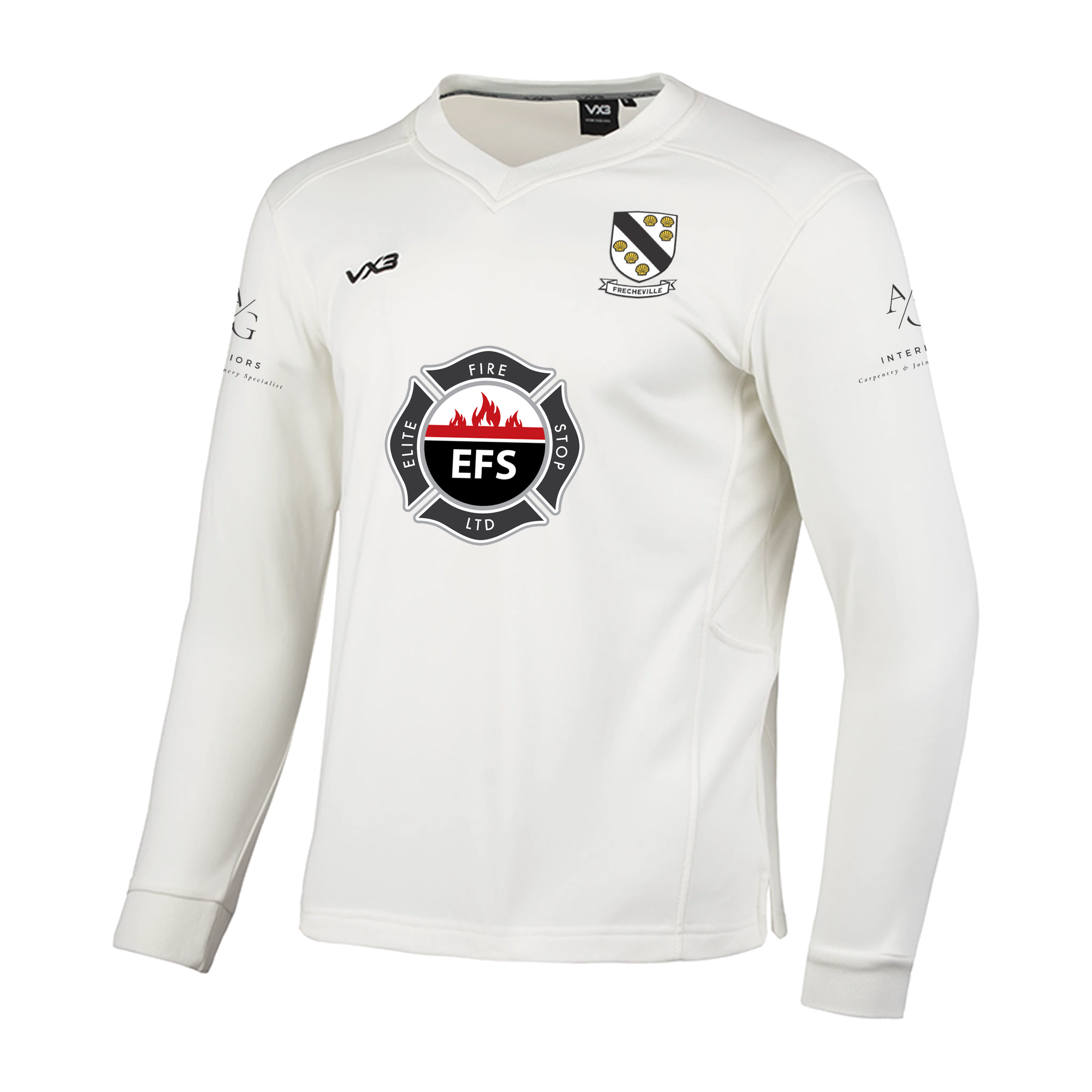 Frecheville CC Whites Youth Elite Sweatshirt