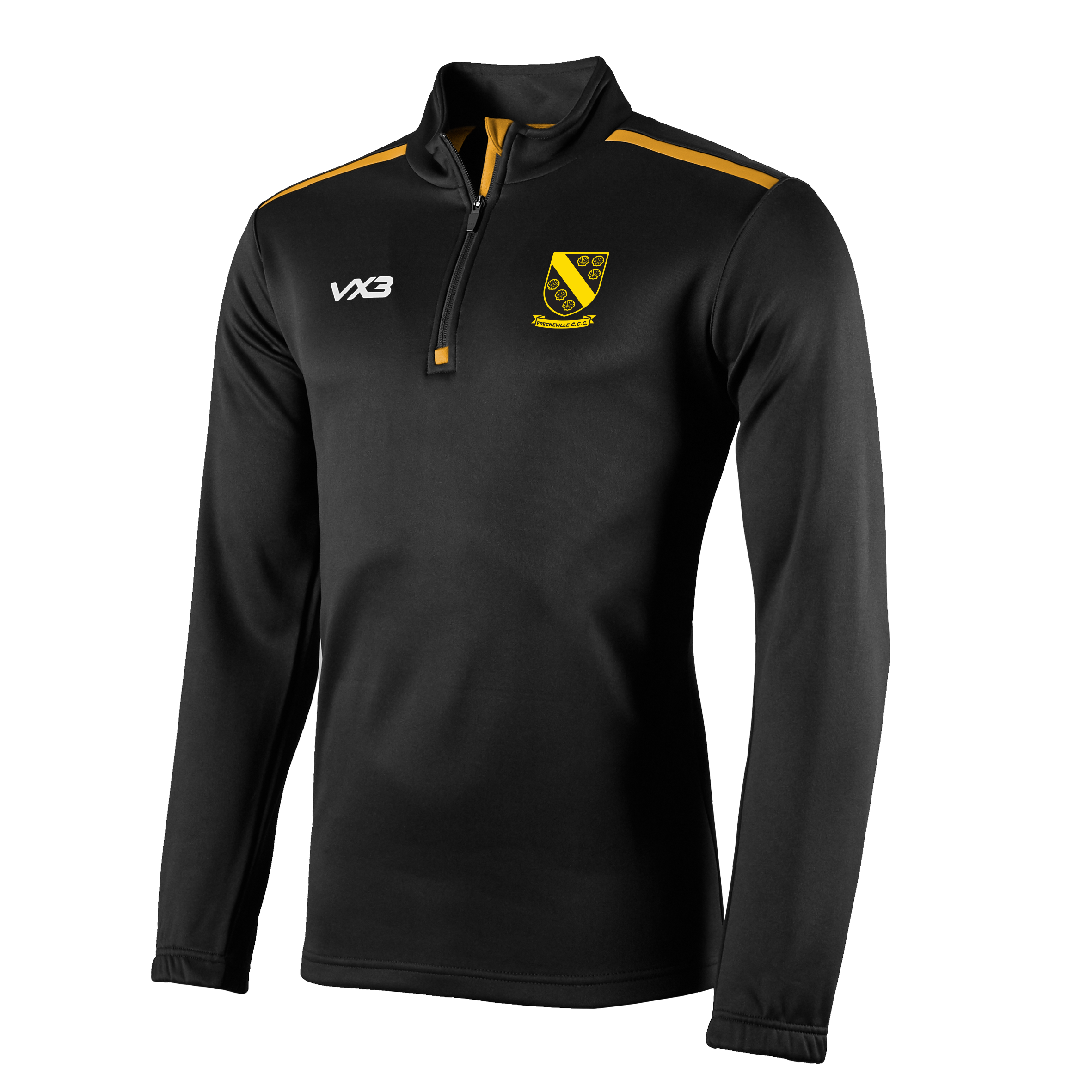 Frecheville CC YOUTH TEAM Fortis Quarter Zip Sweat