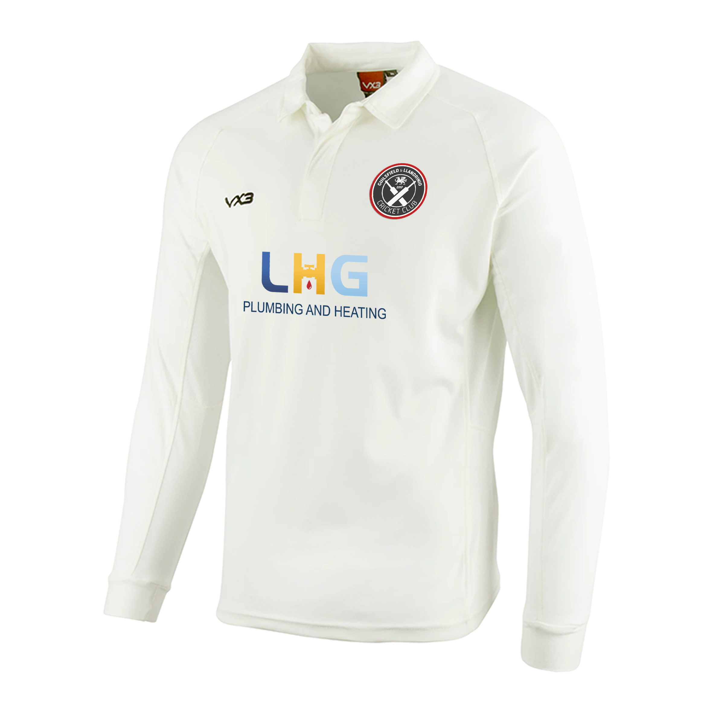 Guilsfield & Llandrino CC Youth Long Sleeve Shirt