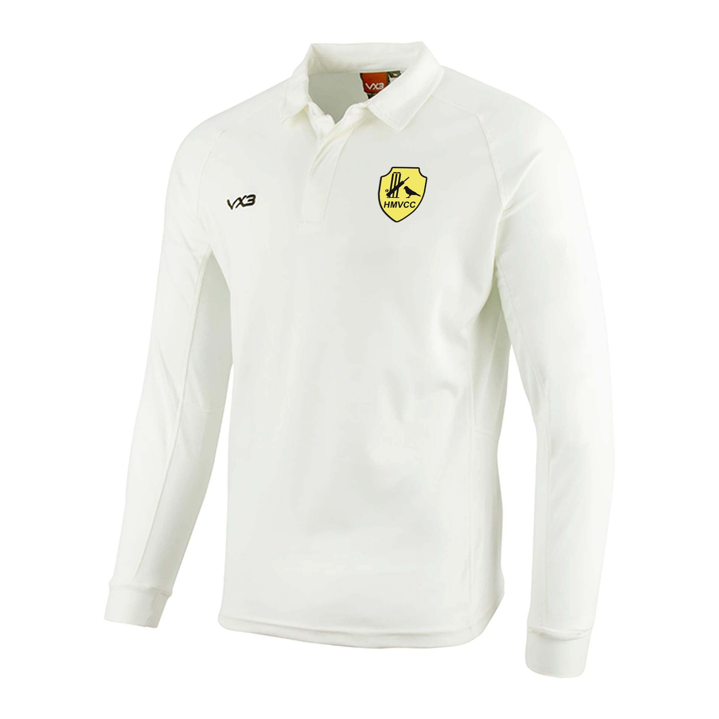 Heaton Mersey Village Cricket Club Youth Long Sleeve Shirt