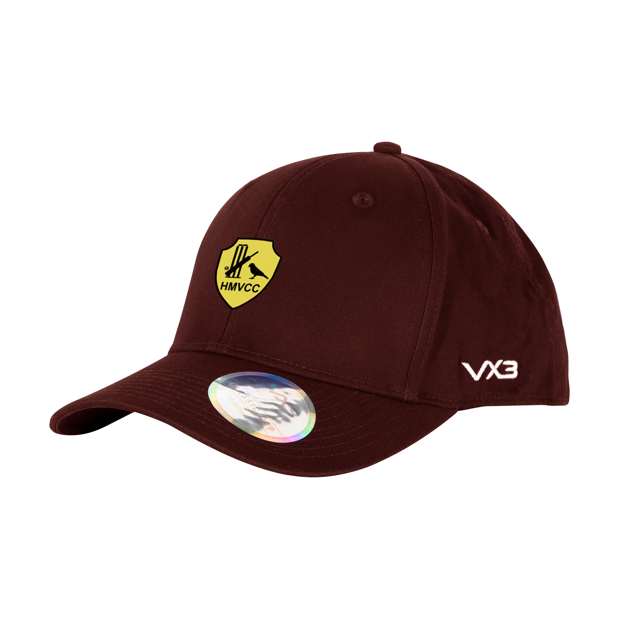 Heaton Mersey Village Cricket Club Maroon Classic Cap