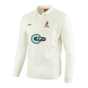 Hollingworth Cricket Club Cricket Whites Long Sleeve Shirt