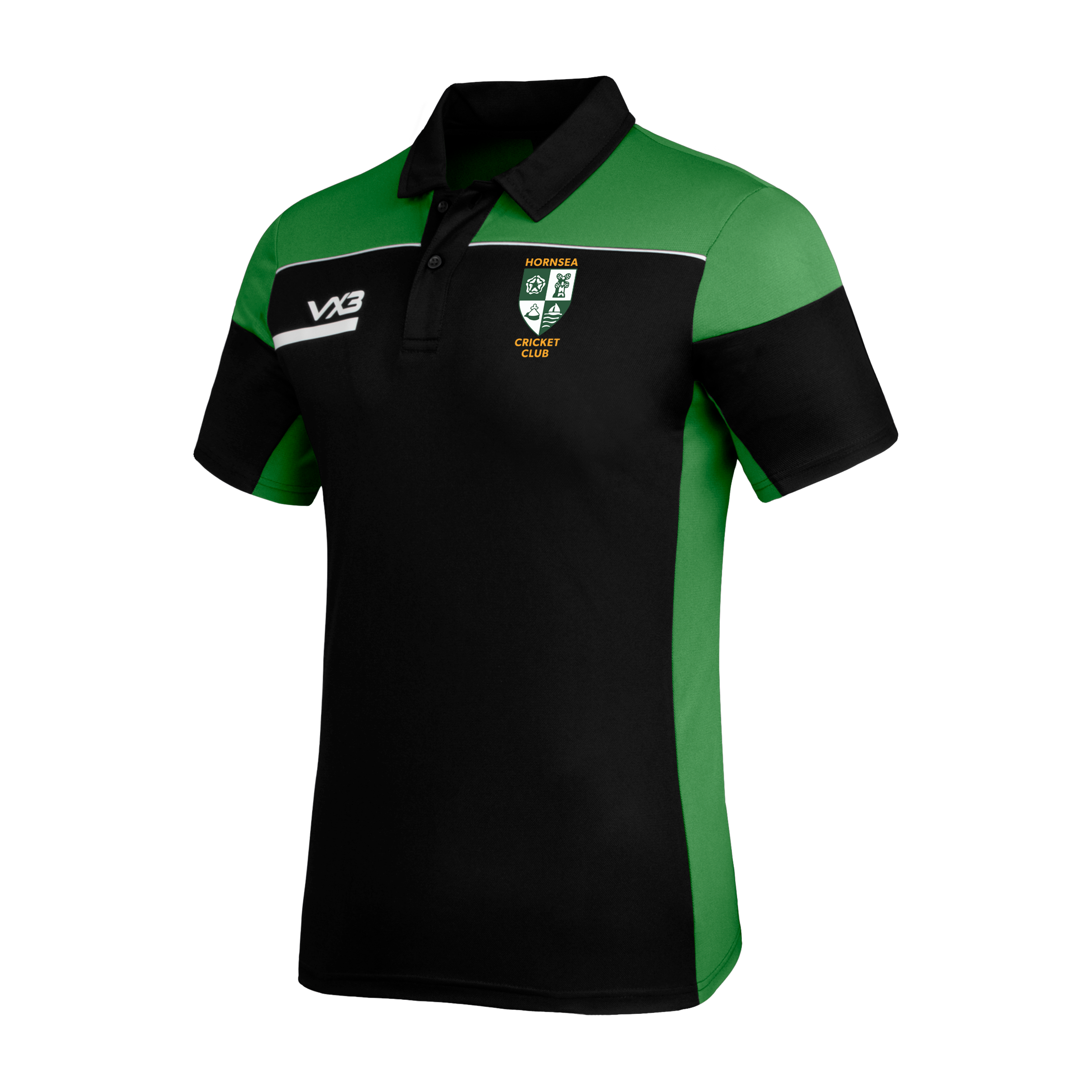 Hornsea Cricket Club Opus Polo - Black Emerald