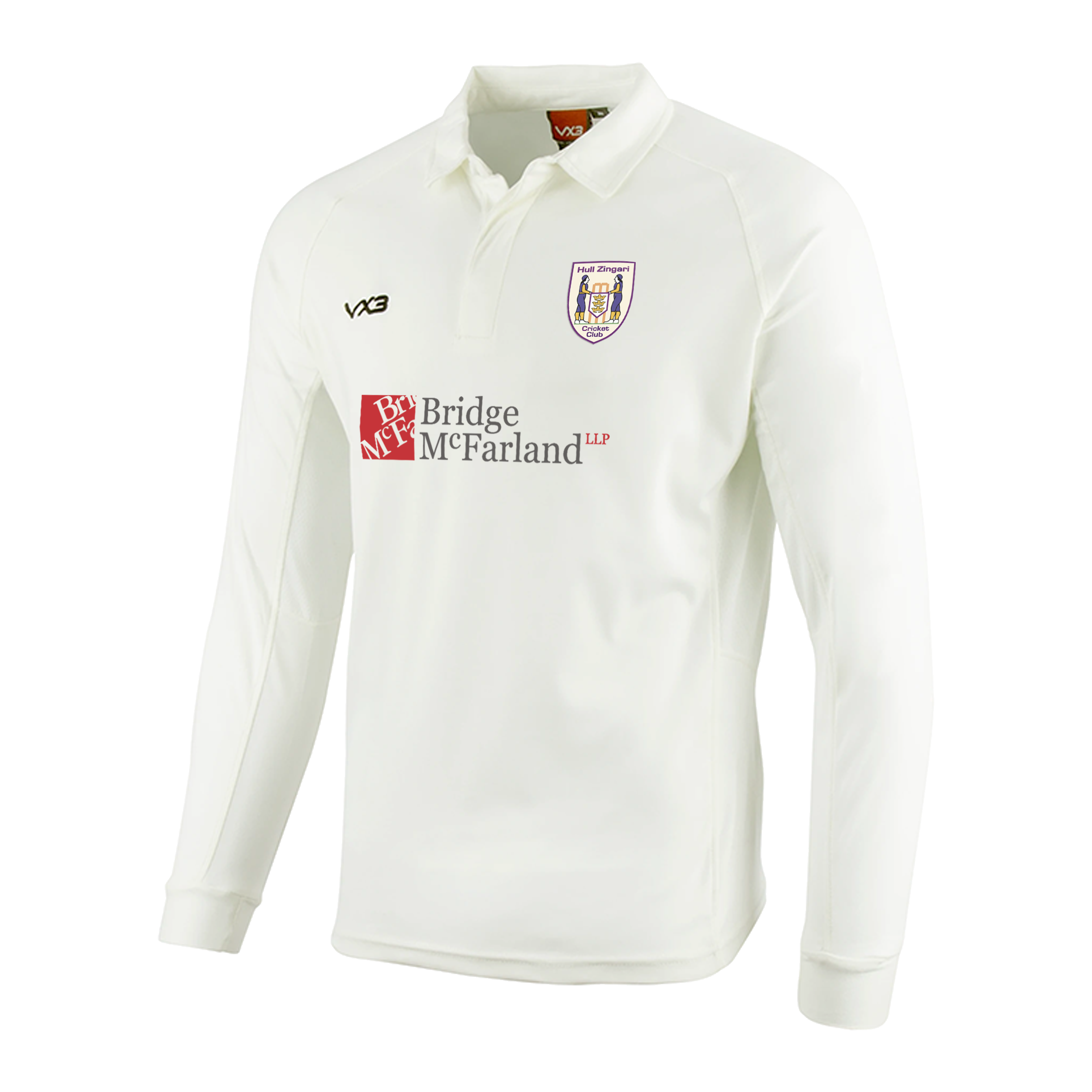 Hull Zingari Cricket Club Long Sleeve Shirt