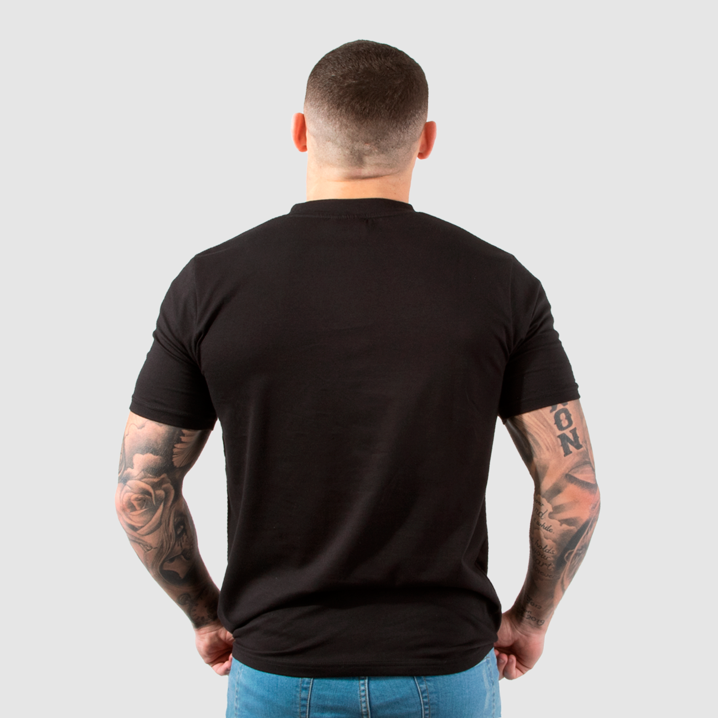 Invicta Tee Black/Light Grey
