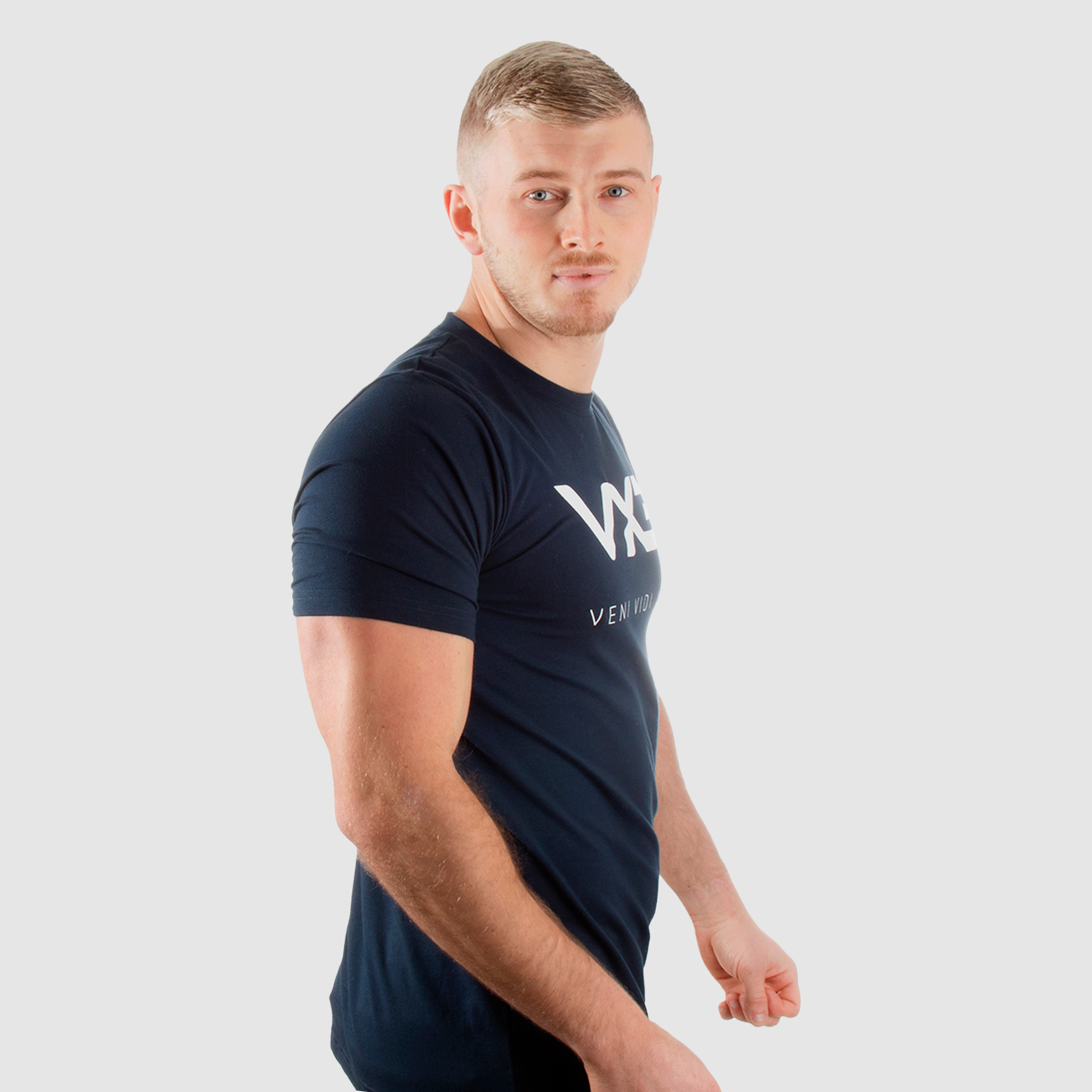 Invicta Tee Navy/White