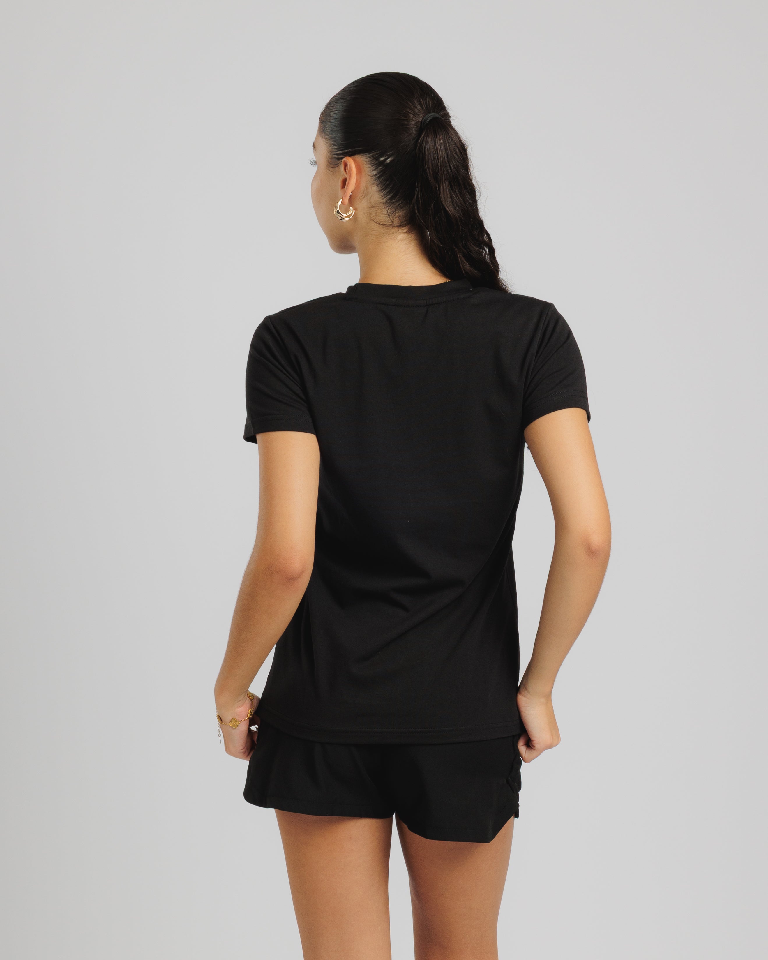 Invicta Ladies Tee Black/Grey