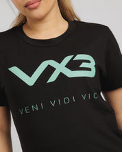 Invicta Ladies Tee Black/Mint