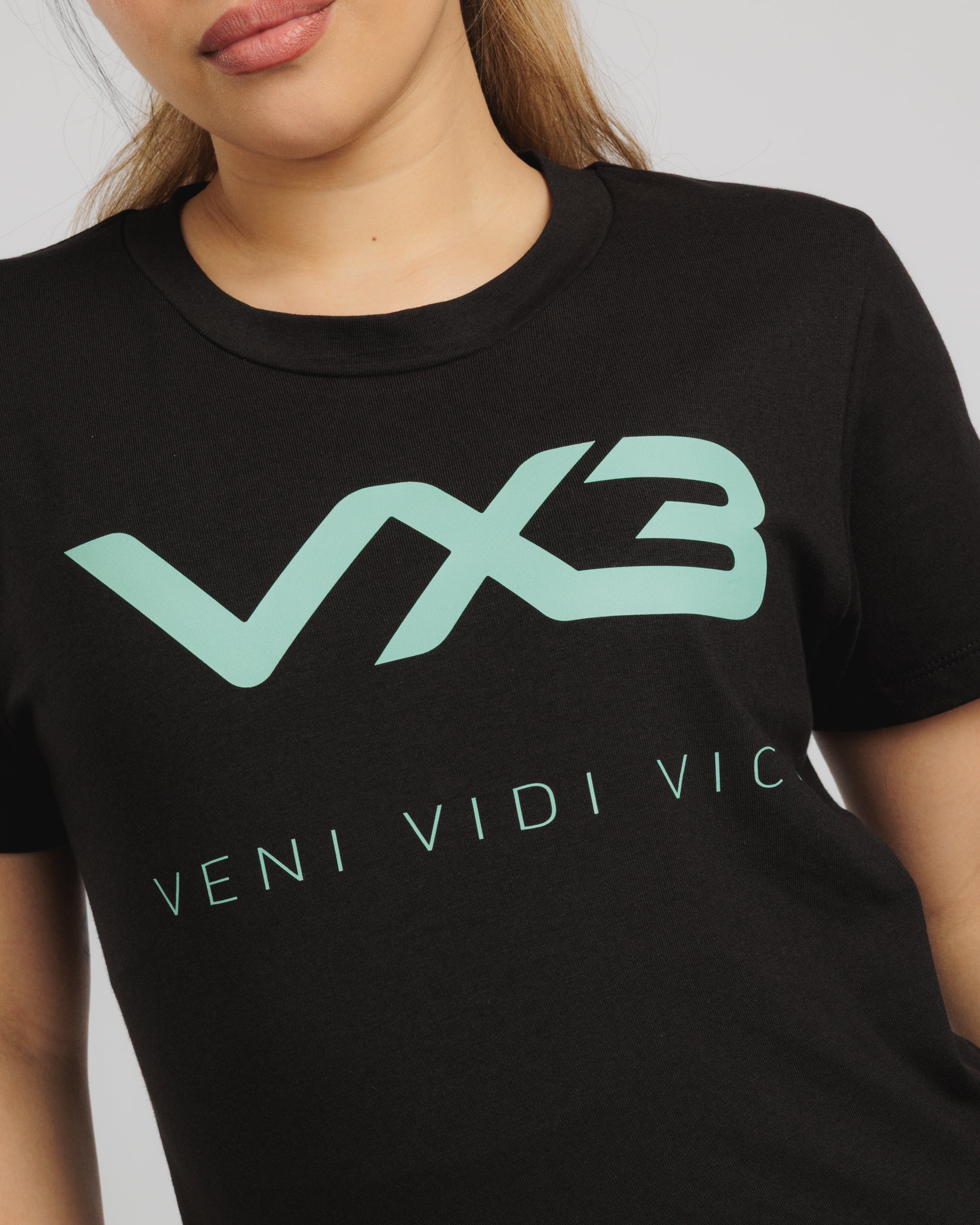 Invicta Ladies Tee Black/Mint