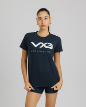 Invicta Ladies Tee Navy/White