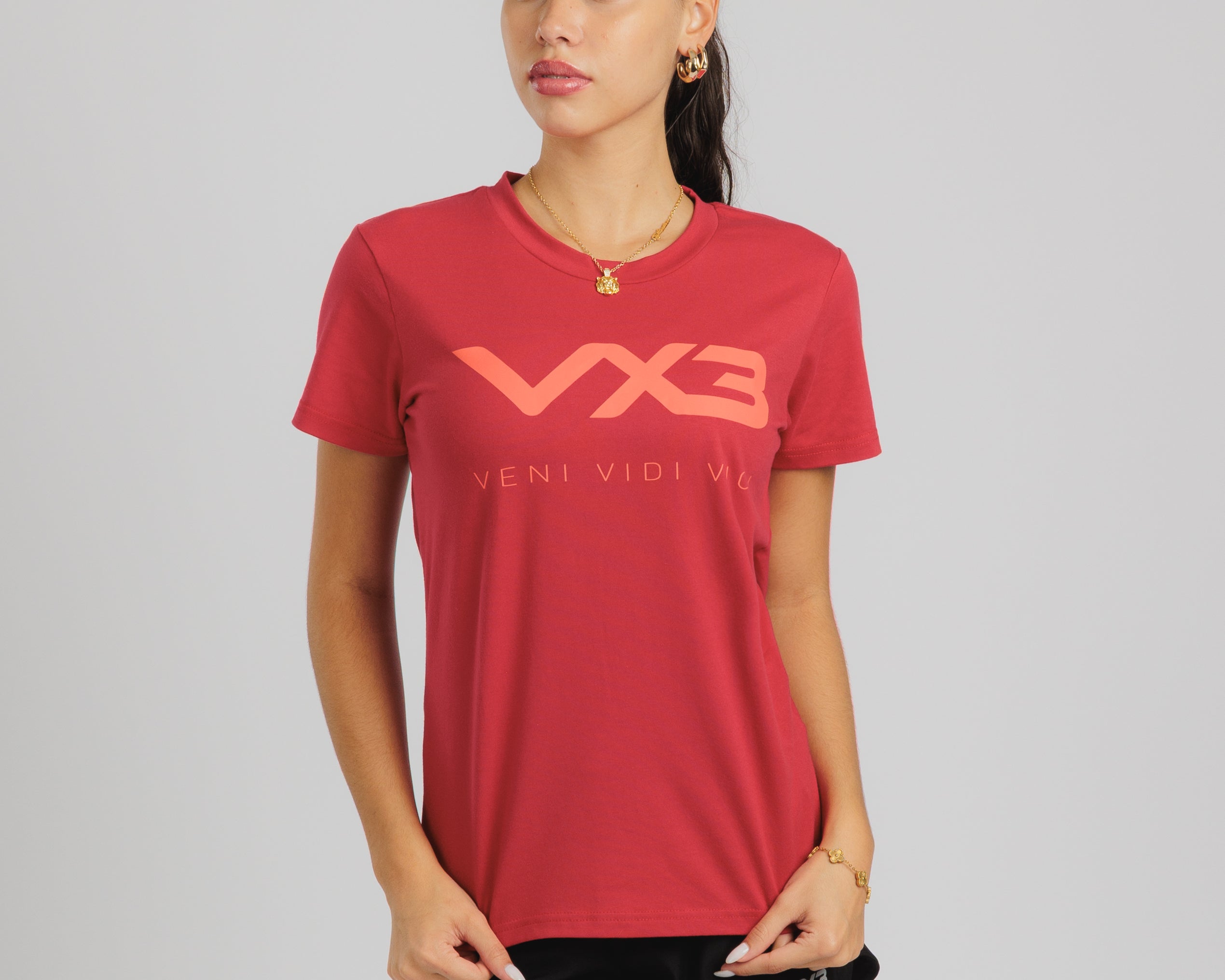 InvictaLadiesTeeRed-Peach-1.jpg