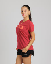 Invicta Ladies Tee Red/Peach