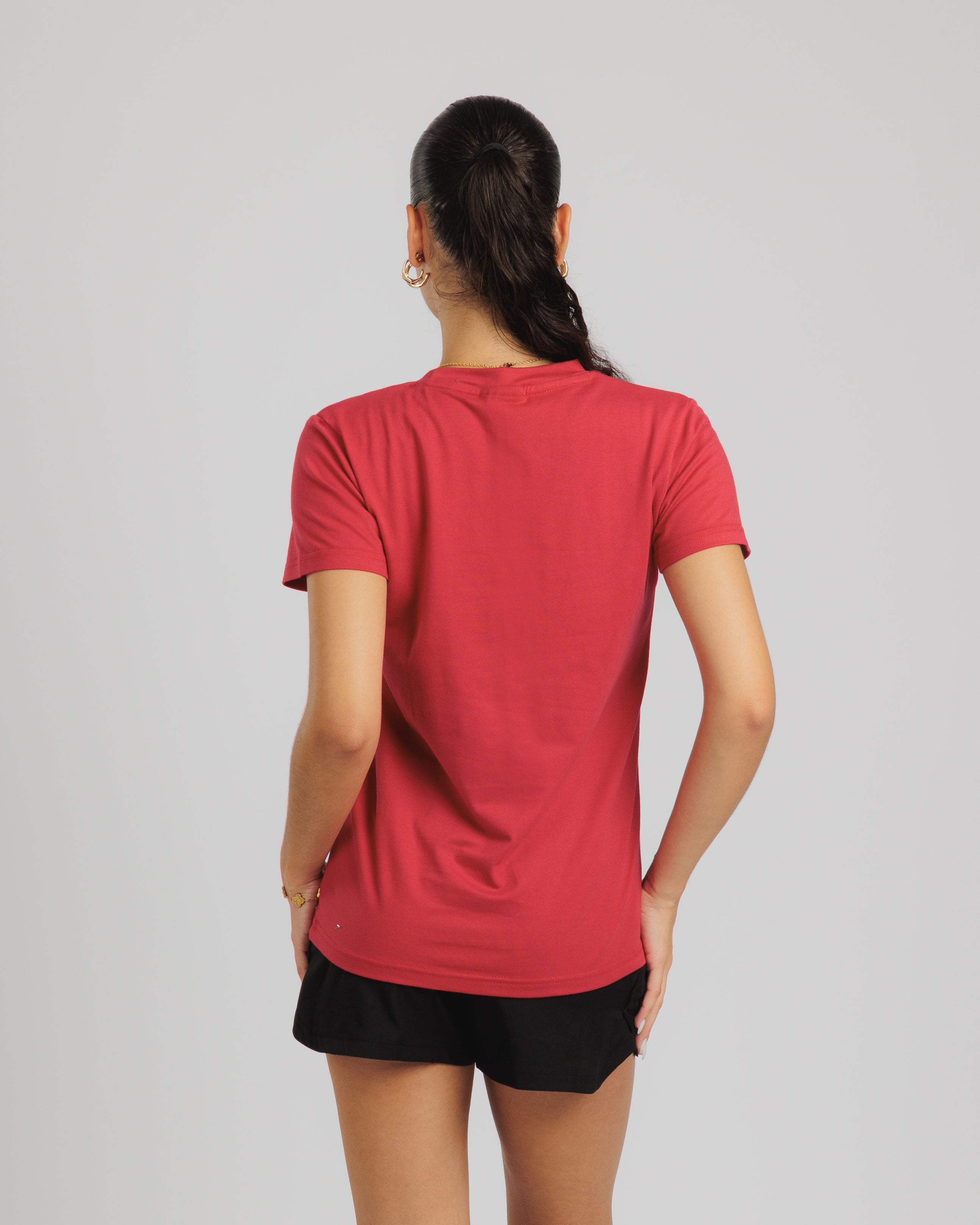 Invicta Ladies Tee Red/Peach