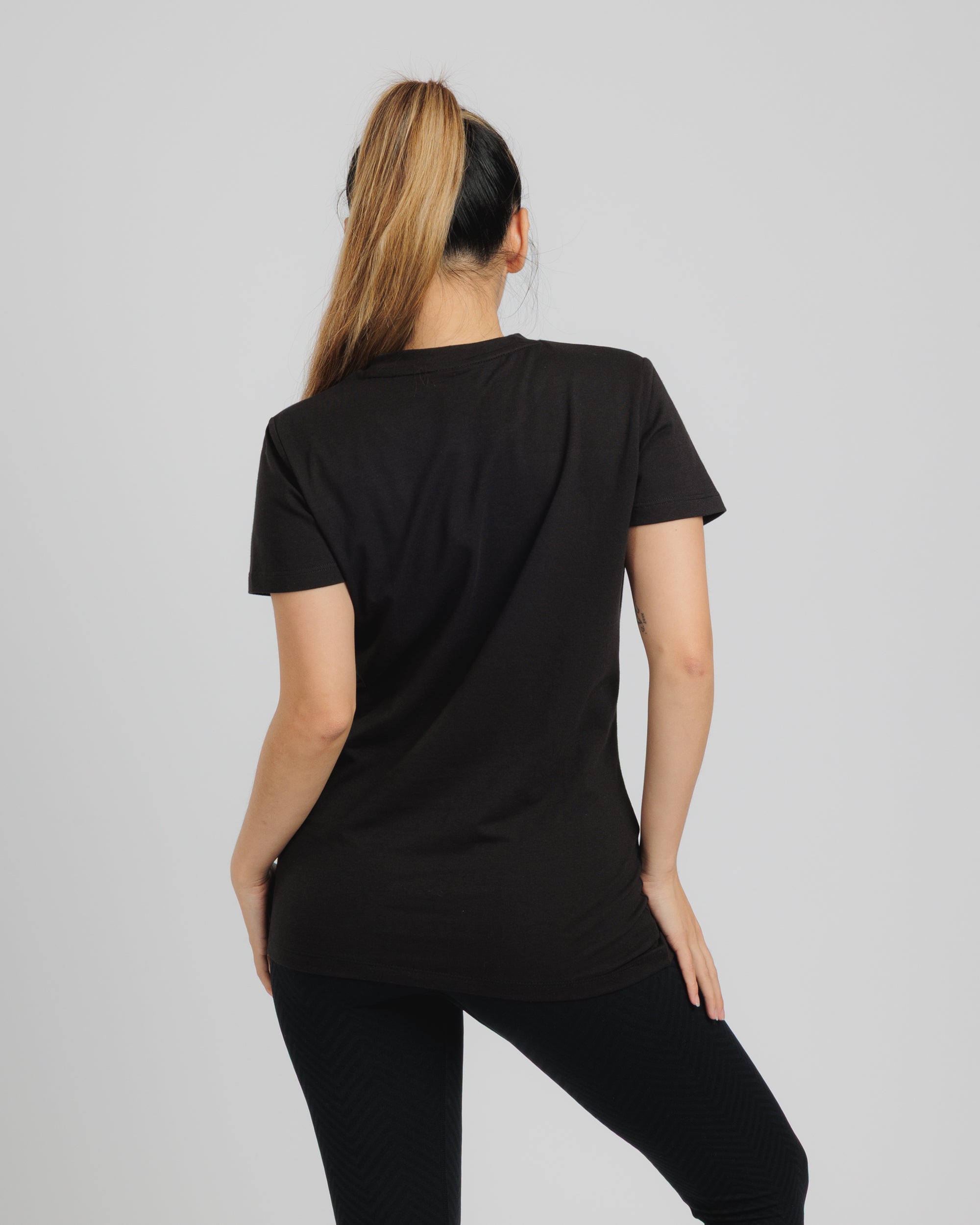 Invicta Ladies Tee Black/Rainbow