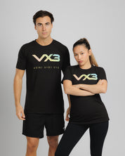 Invicta Ladies Tee Black/Rainbow