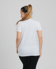 Invicta Ladies Tee White/Pastel Purple