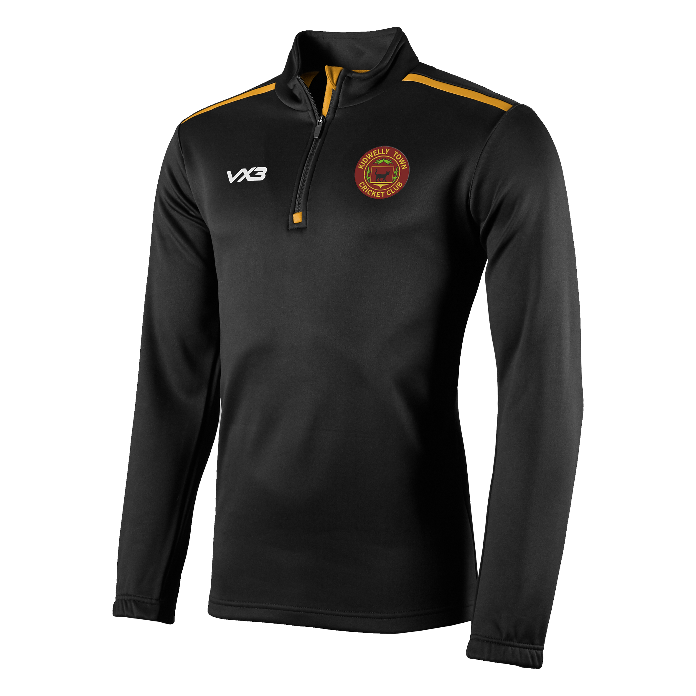 Kidwelly Town CC Fortis Youth Quarter Zip Sweat