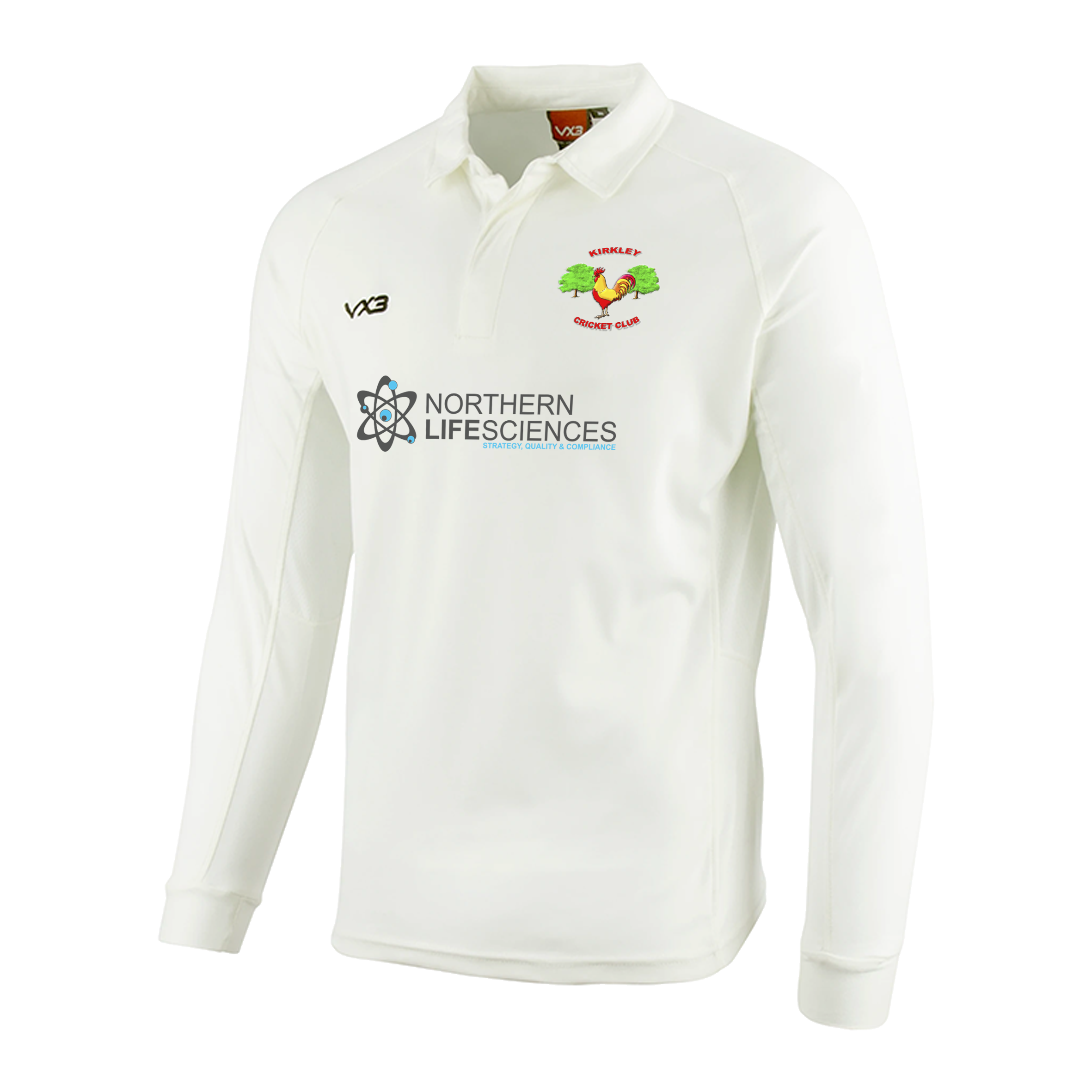 Kirkley Cricket Club Long Sleeve Shirt