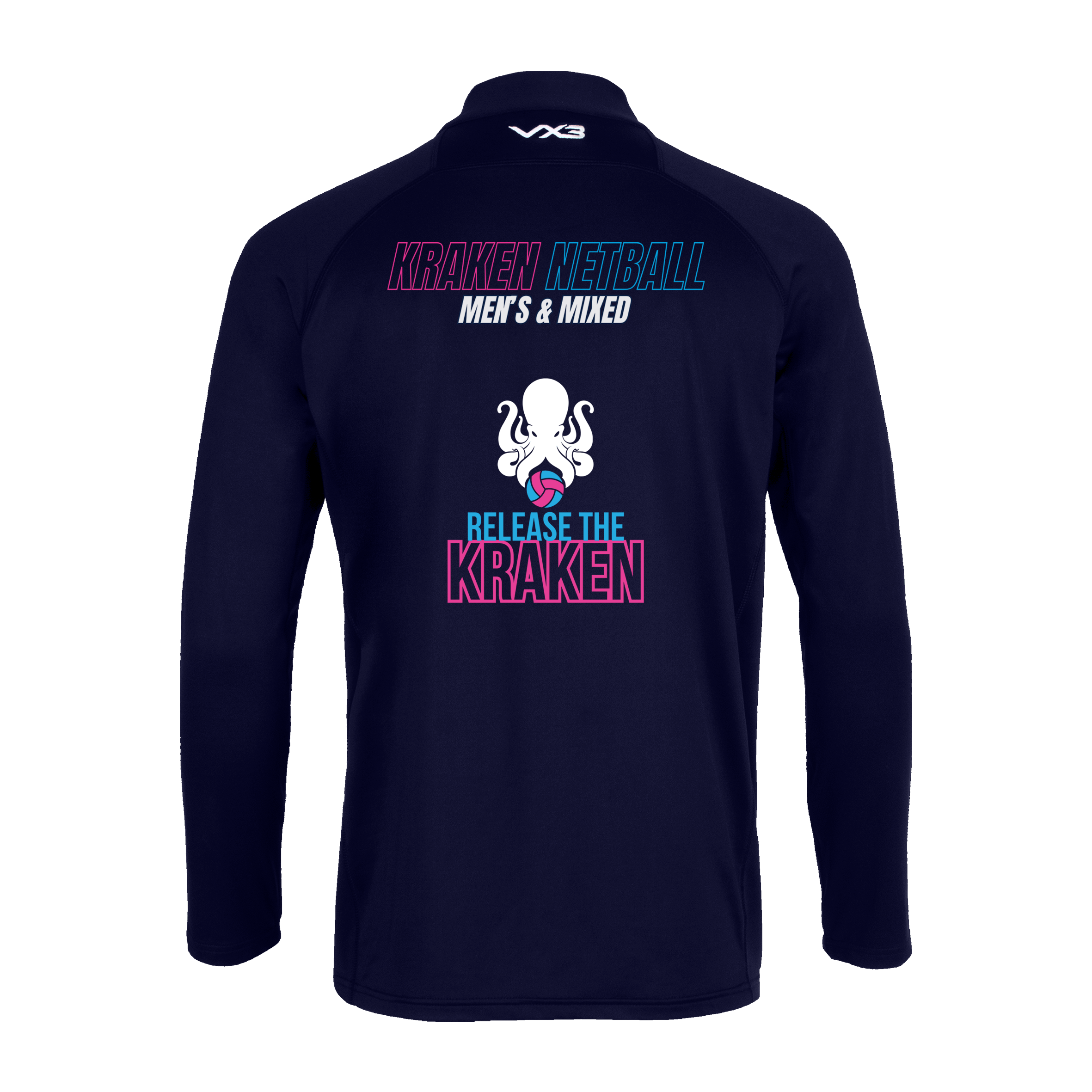 Kraken Netball Club Primus Quarter Zip