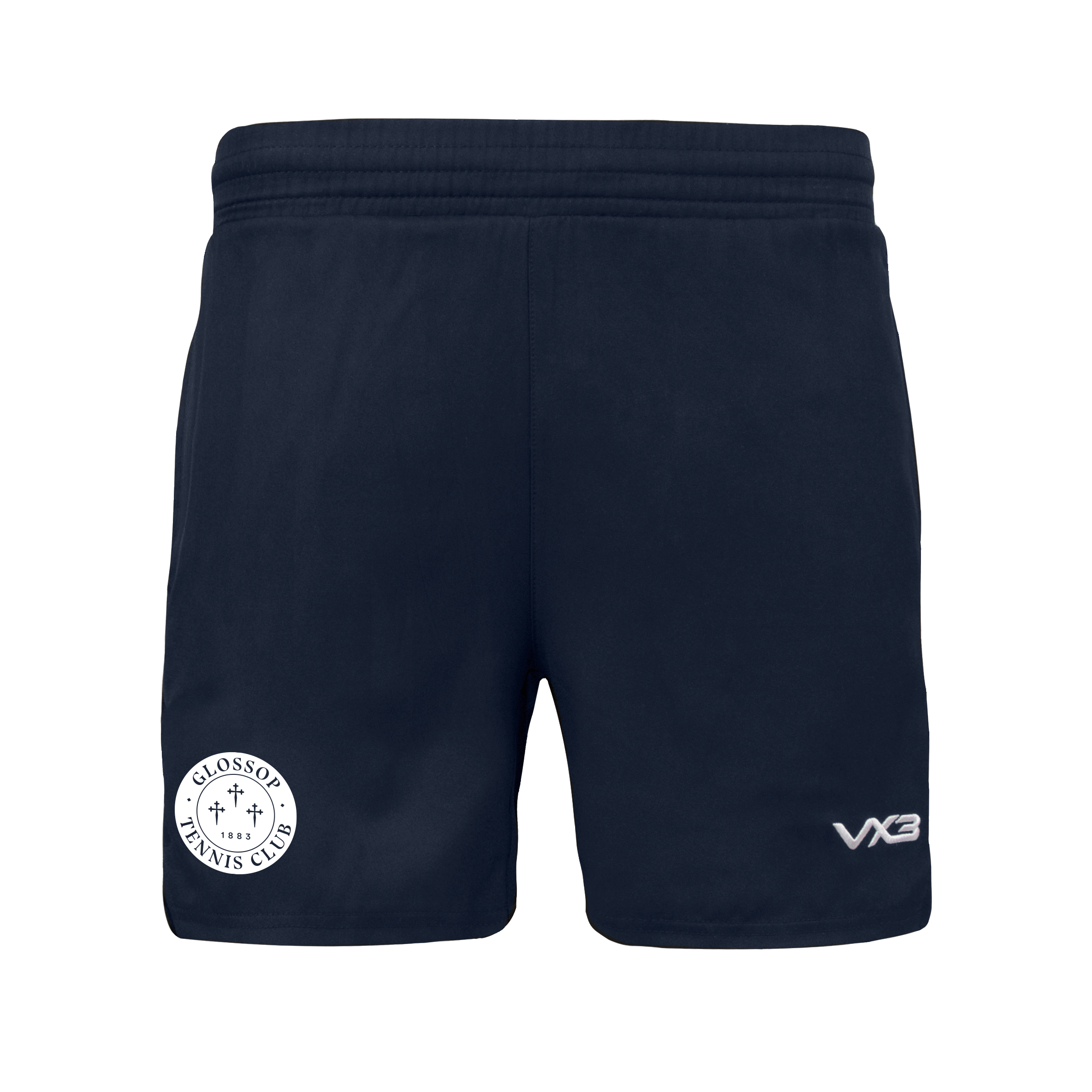 Glossop Tennis Club Navy Ludus Youth Gym Shorts
