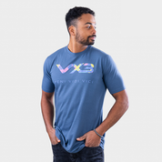 Invicta Tee Denim Blue/Retro Play