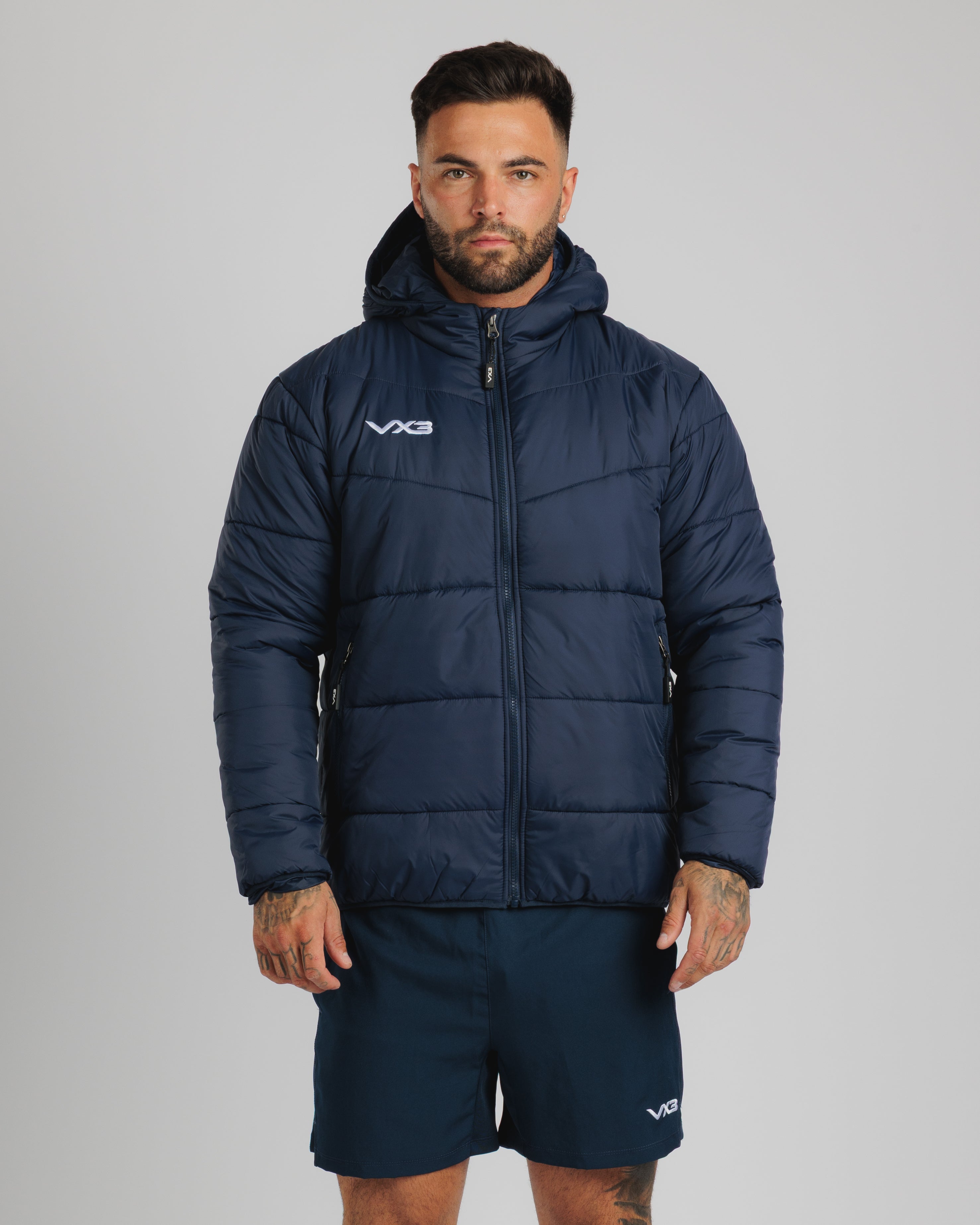 Lorica Quilted Jacket Navy