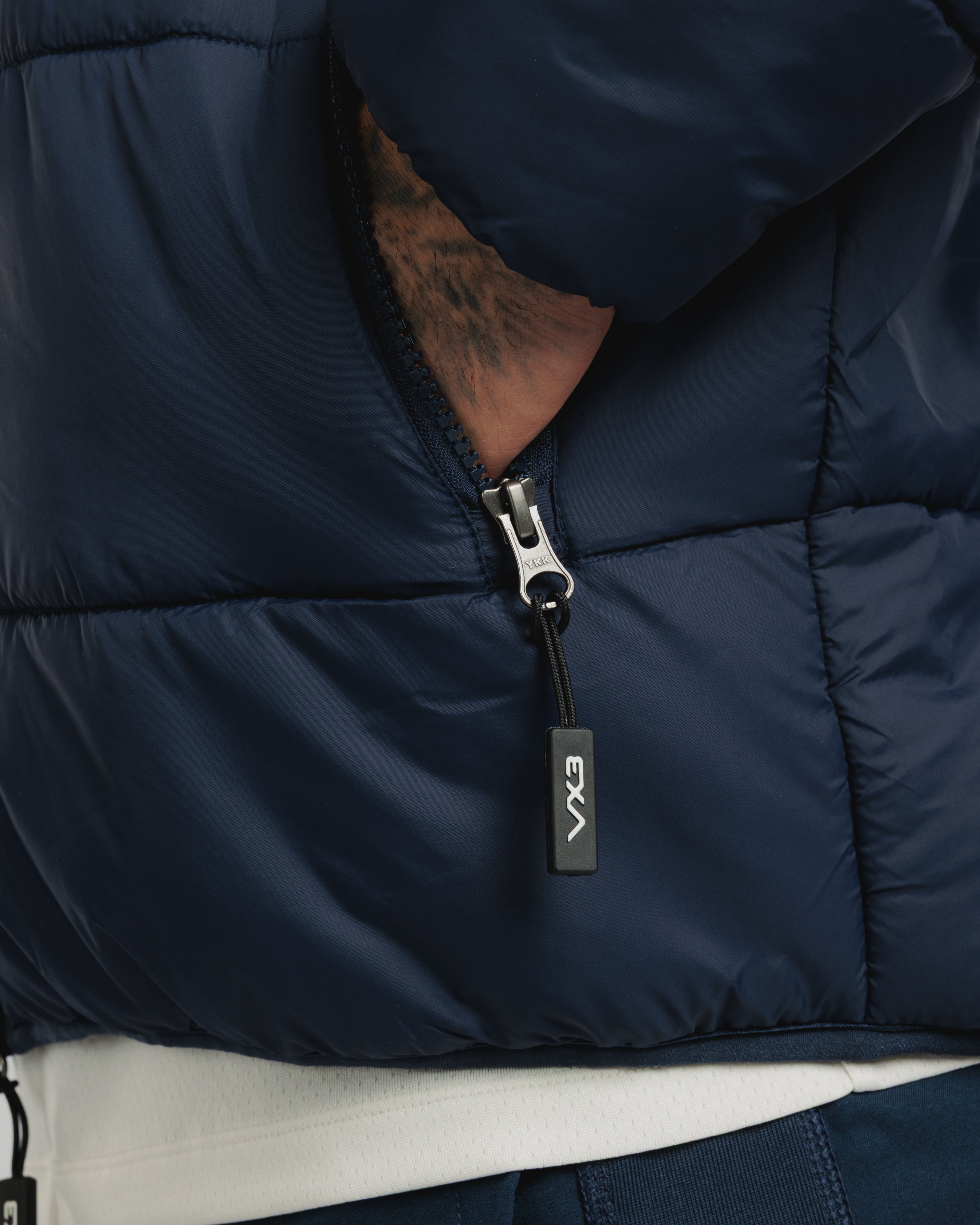Lorica Quilted Jacket Navy