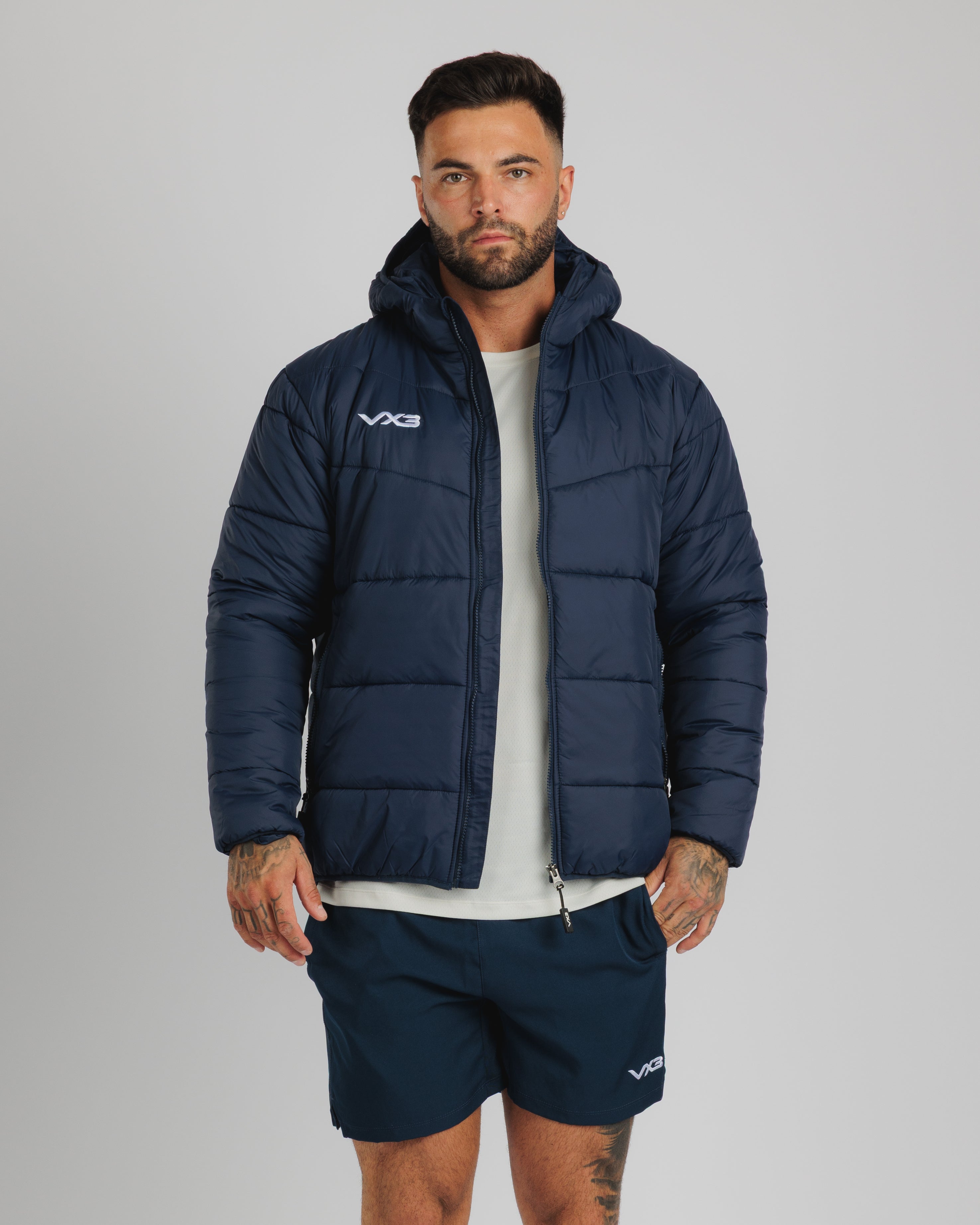 Lorica Quilted Jacket Navy
