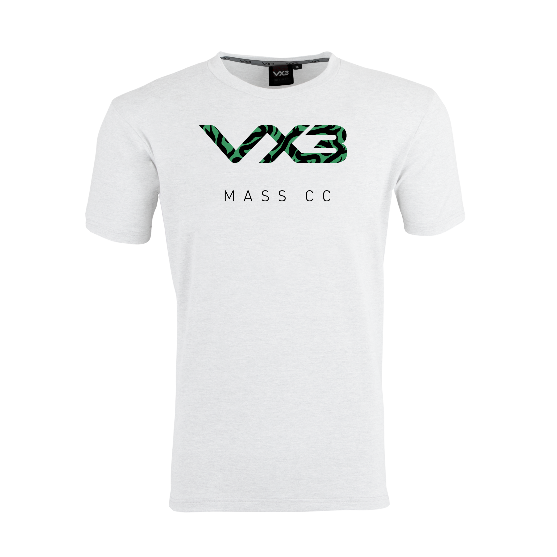 Mass Cricket Club White Youth Invicta Club Tee