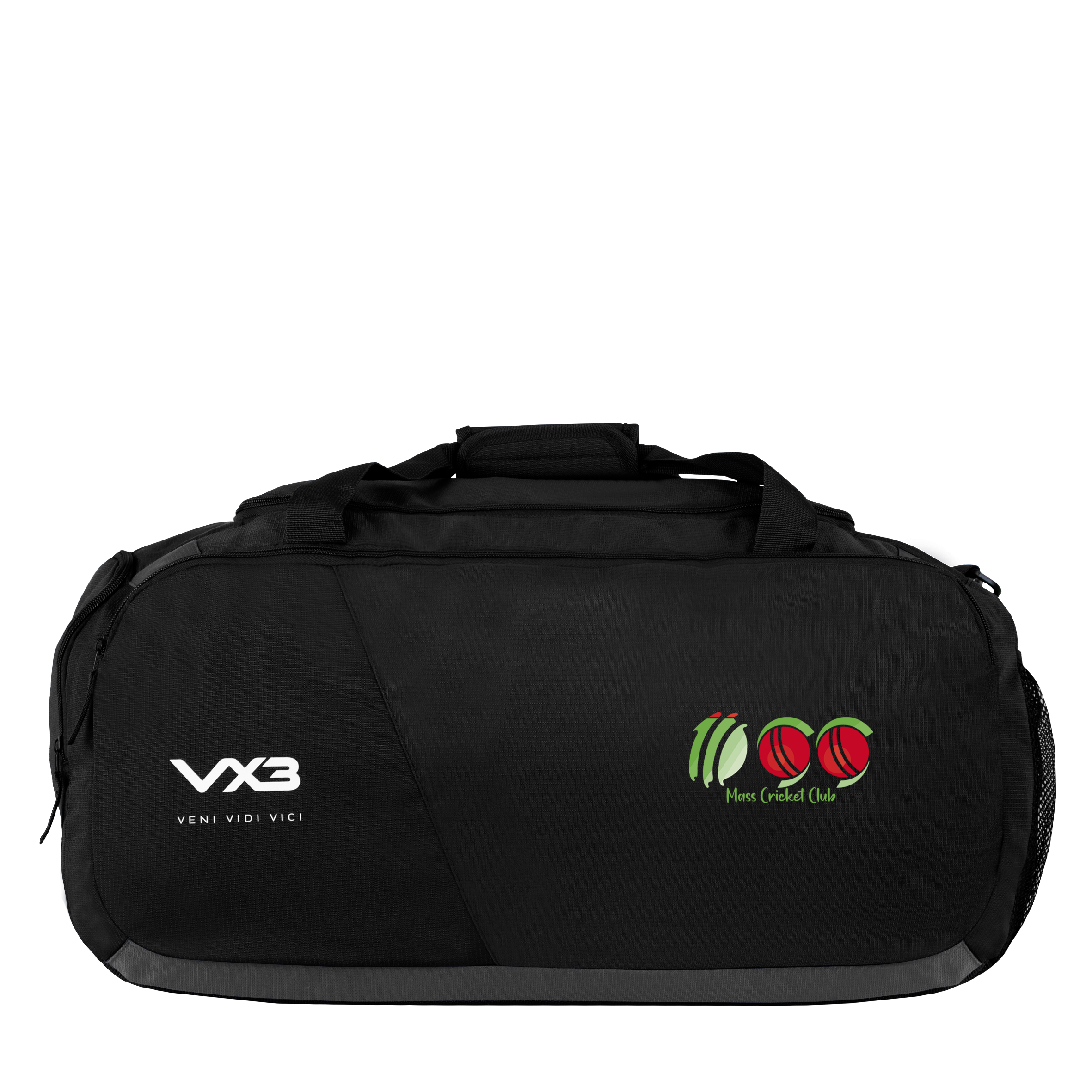 Mass Cricket Club Performance Kit Bag Black/Dark