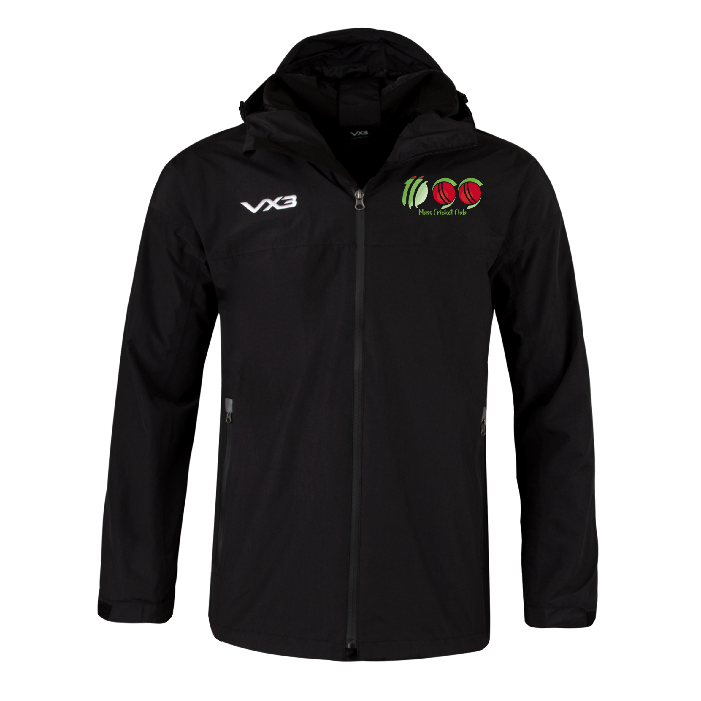 Mass Cricket Club Protego Waterproof Jacket
