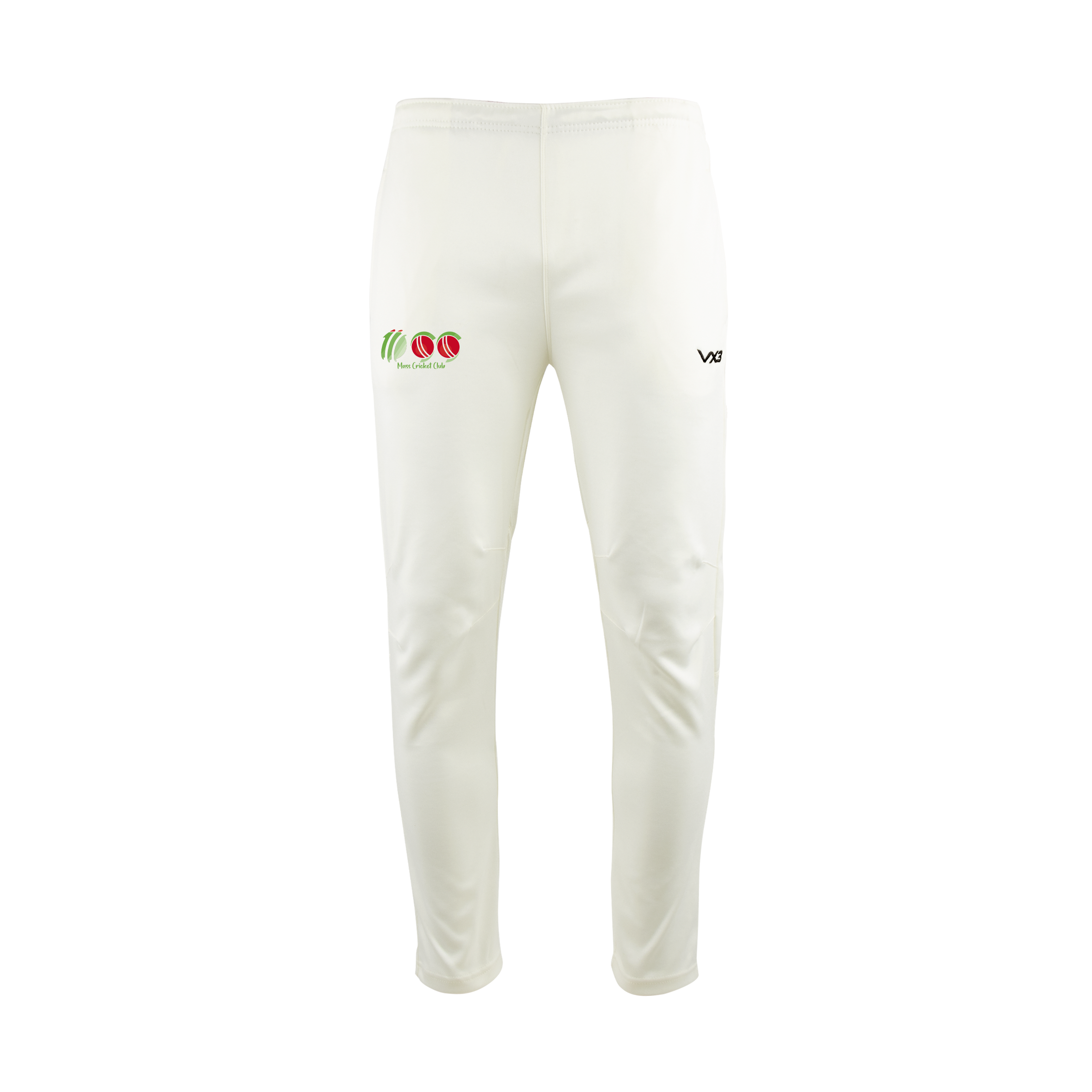 Mass Cricket Club Cricket Whites Youth Trouser