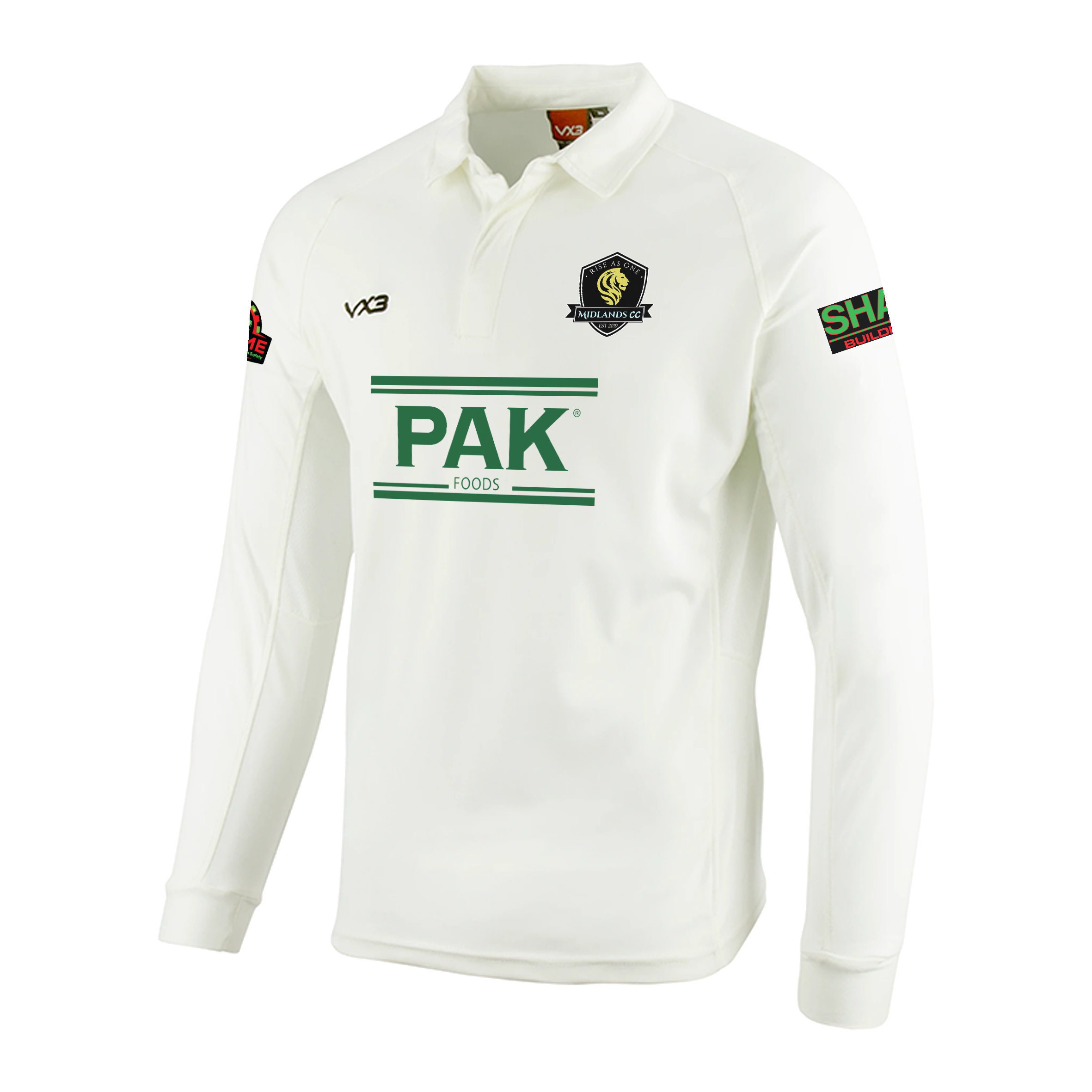 Midlands Cricket Club Long Sleeve Shirt