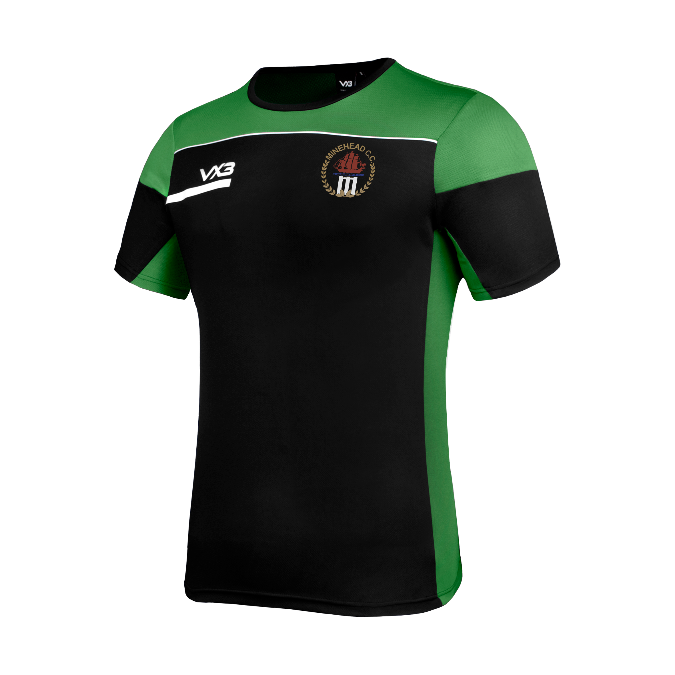 Minehead Cricket Club Opus Tee Youth