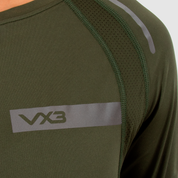 Motus Ladies Training Tee L/S Olive