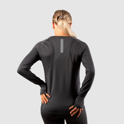 Motus Ladies Training Tee L/S Pewter