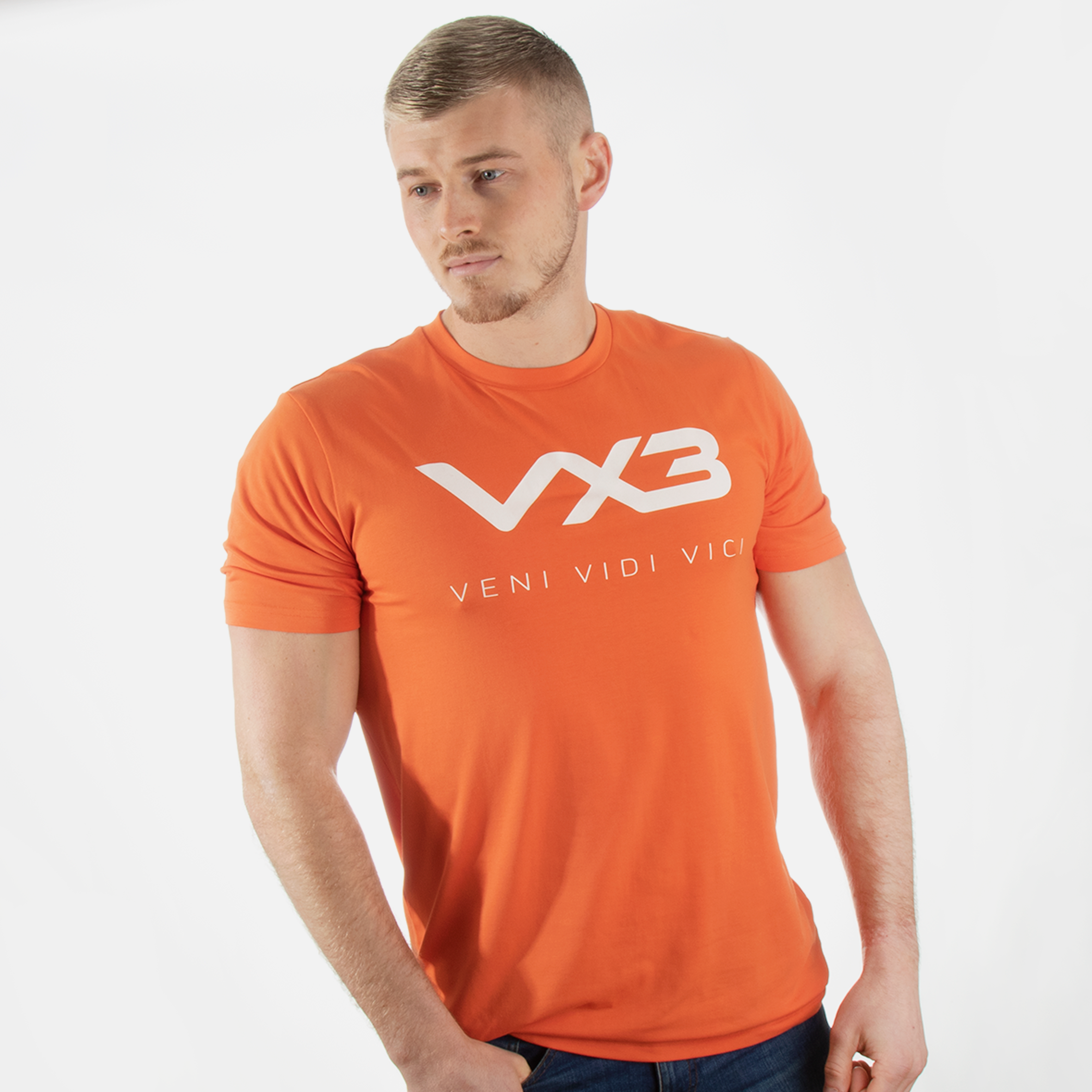 Invicta Tee Mango/White