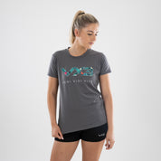 Invicta Ladies Tee Dark Grey/Jungle