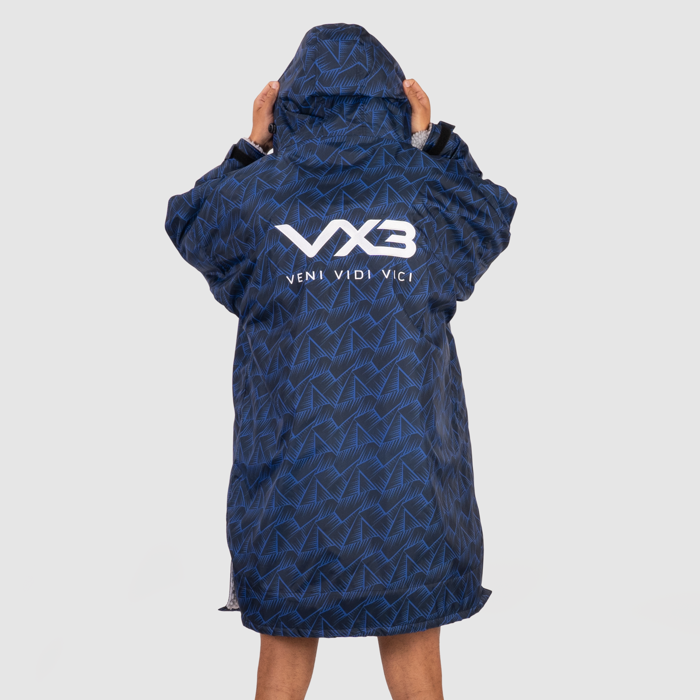 Duro Elite Sports Robe Marine/Grey