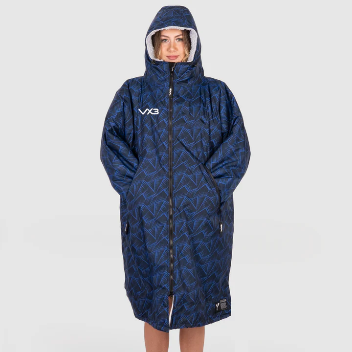 Duro Elite Sports Robe Marine/Grey