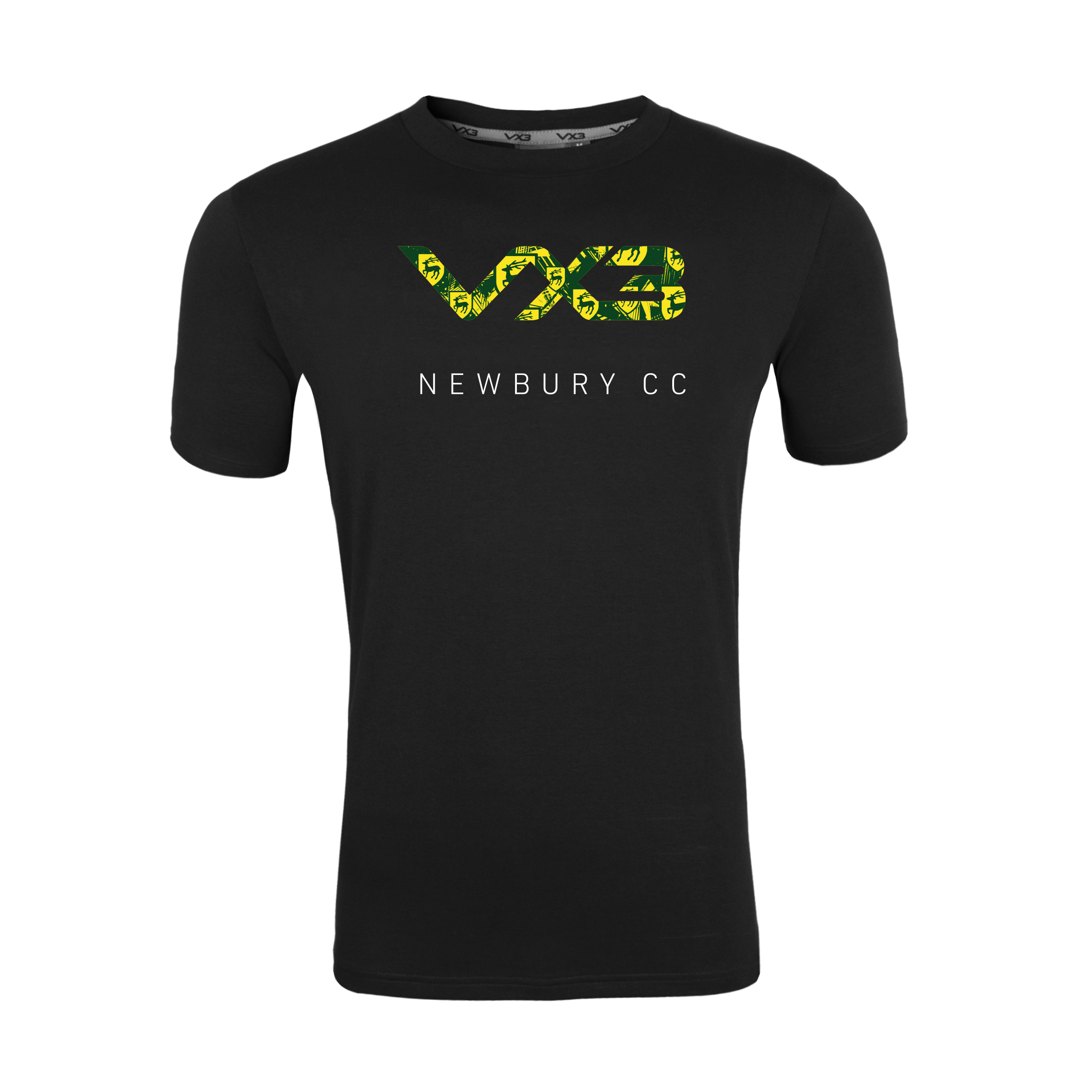 Newbury Cricket Club Black Youth Invicta Tee