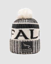 Newcastle Falcons 24/25 Bobble Hat-Black